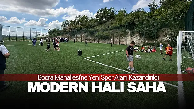 Bodra Mahallesi'ne Yeni Spor Alanı Kazandırıldı