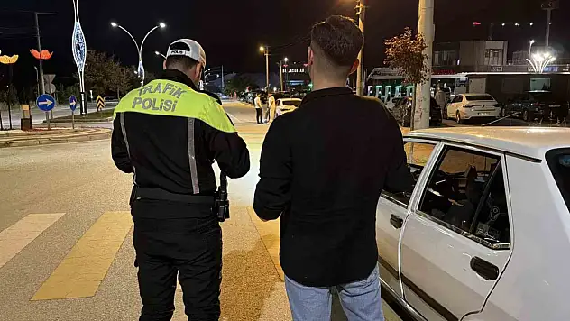 1 haftada bin 418 sürücüye ceza