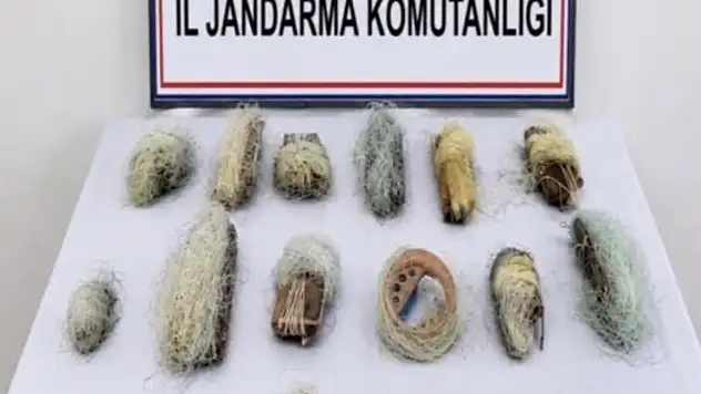 Bolu'da 22,5 metre kaçak ağ ele geçirildi