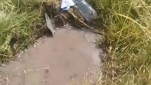 Bolu'da ilçenin su ihtiyacını karşılayan hattı parçaladılar: