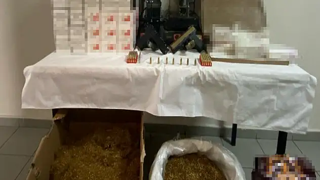 Çok sayıda kaçak malzeme ele geçirildi