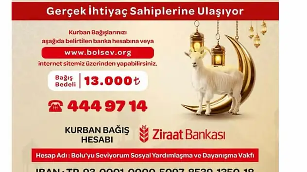 Bolu'da kurban bağışı skandalı paralar toplandı, tek bir kurban bile kesilmedi iddiası