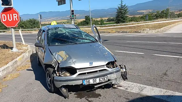 Otomobil takla attı: 5 yaralı