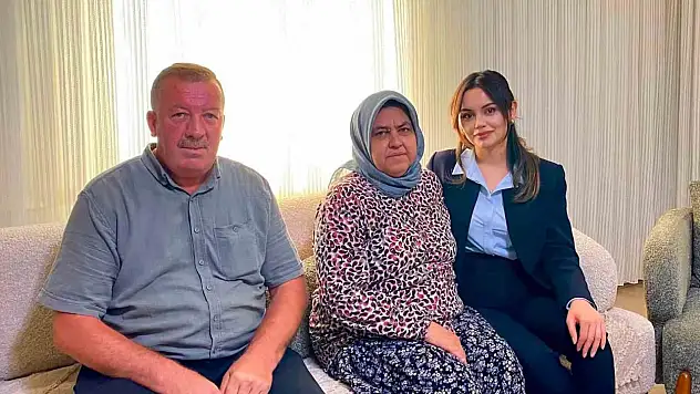 Şehit ailesine ziyaret: Yeni kaymakamdan vefa örneği