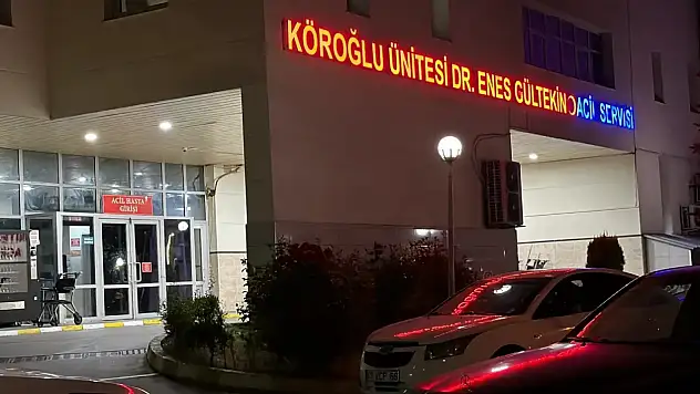 Sinir krizi geçiren şahıs kendini bıçakla yaraladı