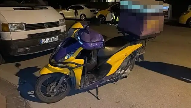 Bolu'da taksi ile motokurye çarpıştı: 1 yaralı