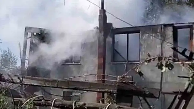 Bolu'da yayla evinde yangın