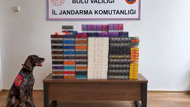 Bolu'da yolcu otobüslerinde kaçak tütün operasyonu: Piyasa değeri 760 bin TL