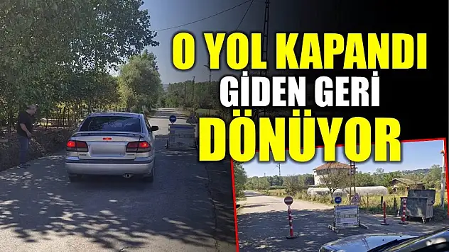 Bu yolu kullananlar dikkat