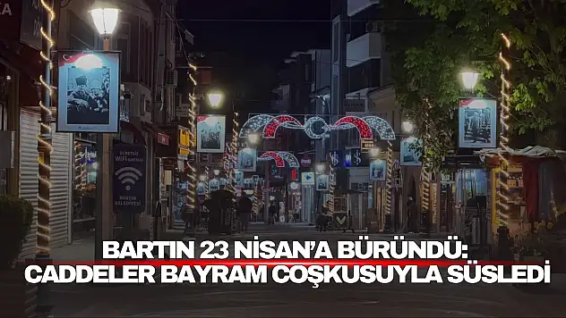 Caddeler Bayram Coşkusuyla Süsledi