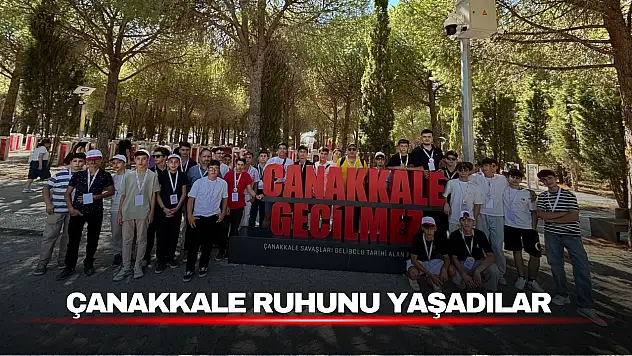 Çanakkale ruhunu yaşadılar