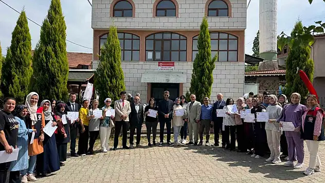 Çaycuma'da 35 kadın seracılık belgesi aldı