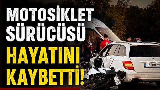 Çaycuma'da feci kaza