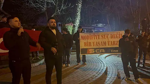 Çaycuma'da modifiye tutkunlarından eylem
