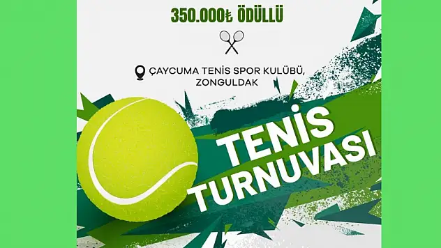 Çaycuma, Suwen Cup T400 Masters Tenis Turnuvasına ev sahipliği yapacak