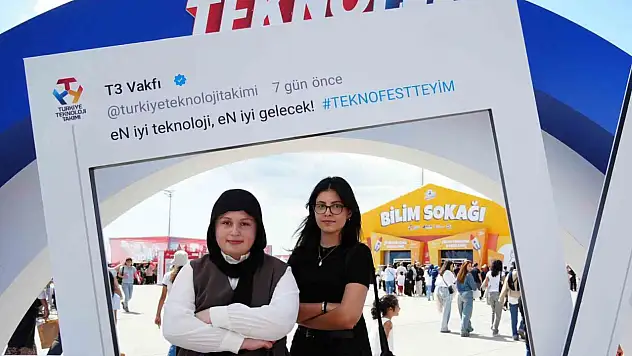 Çekiliş ile TEKNOFEST'e gittiler