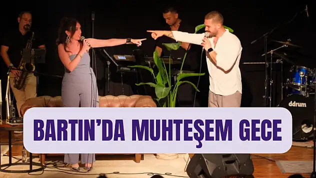 Cemre Okur ve Mertcan Dilmaç sahne aldı