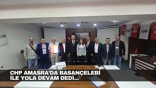 CHP Amasra'da Basançelebi ile Yola Devam