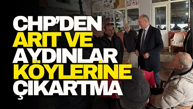 CHP'den Arıt ve Aydınlar Köylerine Çıkartma