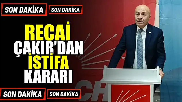 CHP'den istifa ettiler