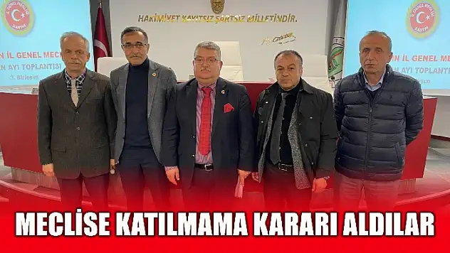 CHP grubundan tepki