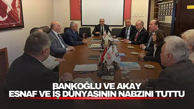 CHP Heyeti Bartın'da Esnaf ve İş Dünyasının Nabzını Tuttu