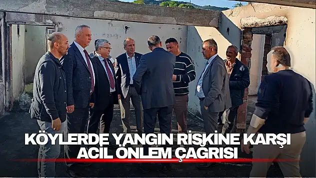 CHP Heyeti Yangın Bölgesinde: 'Geç Kalmayın'
