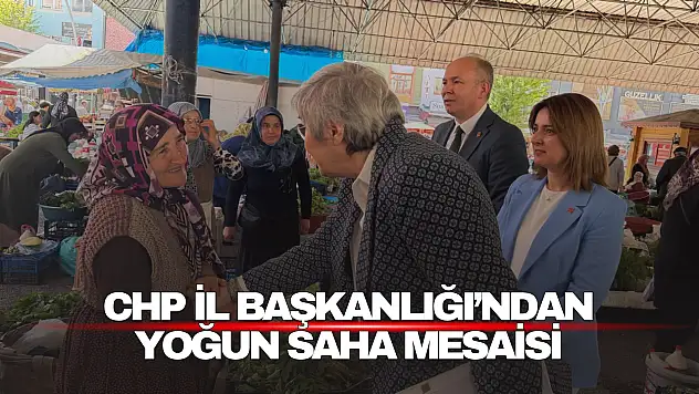 CHP İl Başkanlığı'ndan Bartın'da Yoğun Mesai