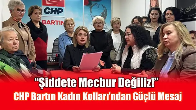 CHP Kadın Kollarından 25 Kasım mesajı