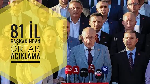 CHP'li Başkanlardan ortak açıklama
