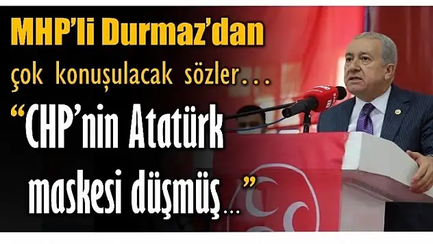 CHP'NİN ATATÜRK MASKESİ DÜŞMÜŞTÜR DEDİ VE...