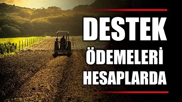 Çiftçilere müjde