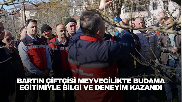 Çiftçiye Meyvecilikte Budama Eğitimi
