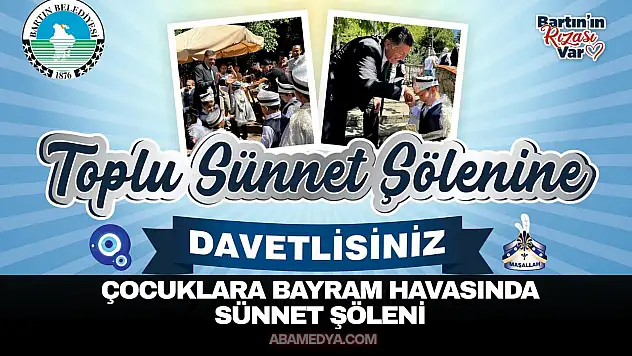 Çocuklara Bayram Havasında Sünnet Şöleni