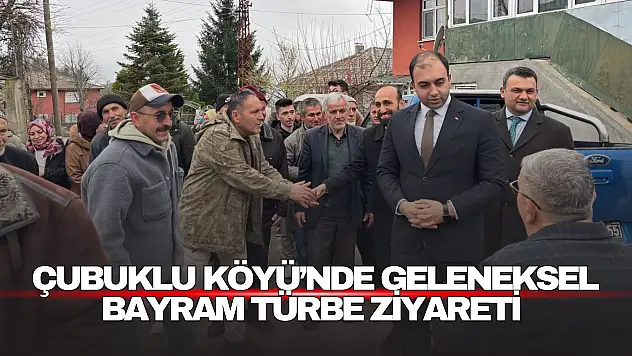 Çubuklu Köyü'nde Geleneksel Bayram Türbe Ziyareti Yaşatıldı