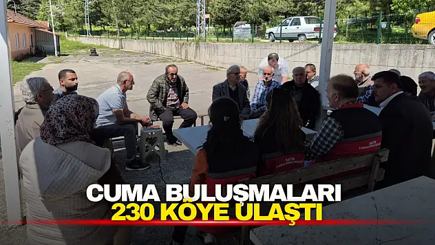 Cuma Buluşmaları 230 Köye Ulaştı