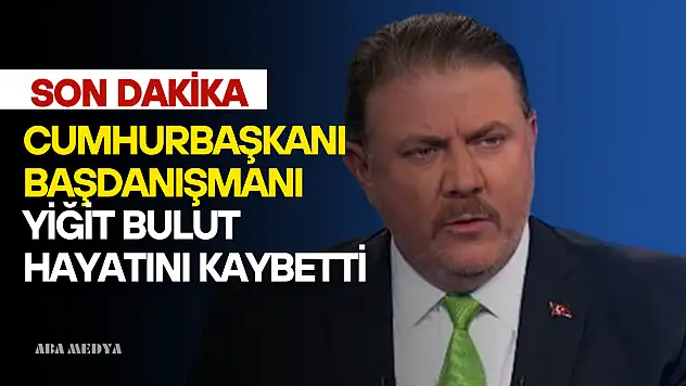 Cumhurbaşkanı Başdanışmanı Yiğit Bulut Hayatını Kaybetti