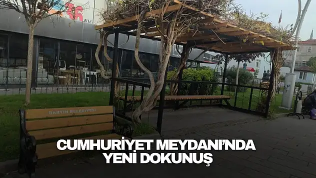 Cumhuriyet Meydanı'nda Yeni Dokunuş
