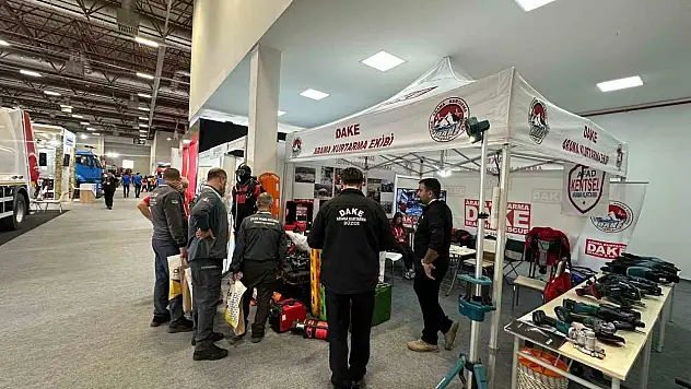 DAKE, Uluslararası Afet Yönetim Fuarı'nda Düzce'yi temsil etti