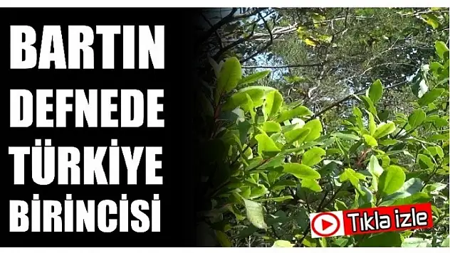DEFNEDE TÜRKİYE'NİN LİDERİ BARTIN OLDU