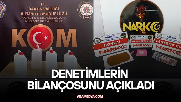 Denetimlerin bilançosunu açıkladı