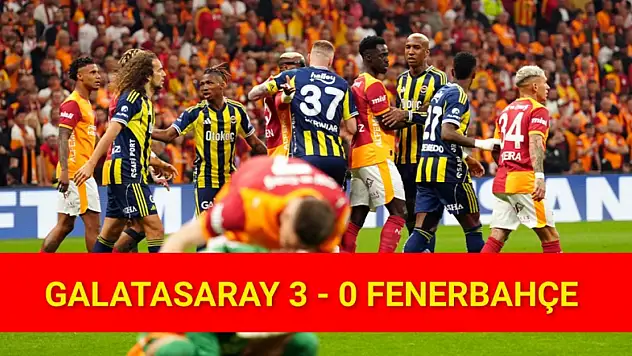 Derbinin kazananı Galatasaray oldu