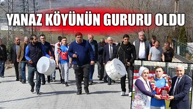 Dereceyle döndü coşkuyla karşılandı