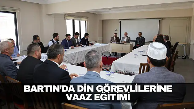 Din Görevlilerine Vaaz Eğitimi Tamamlandı
