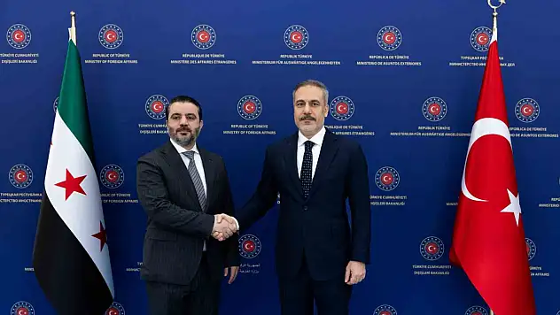 Dışişleri Bakanı Fidan, Suriyeli mevkidaşıyla bir araya geldi