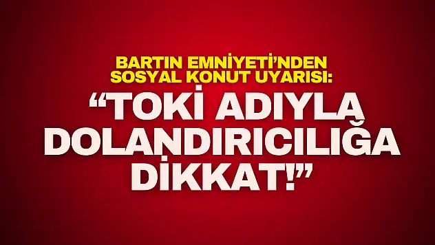 Dolandırıcılığa Dikkat!