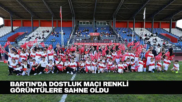 Dostluk Maçı Renkli Görüntülere Sahne Oldu