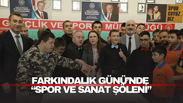 Down Sendromu Farkındalık Günü'nde 'Spor ve Sanat Şöleni'