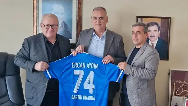 Drahnader'den Ercan Aydın'a Teşekkür Ziyareti