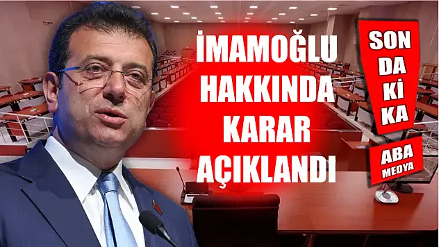 Duruşma sona erdi